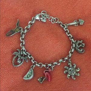 Brighton Florida Charm Bracelet.